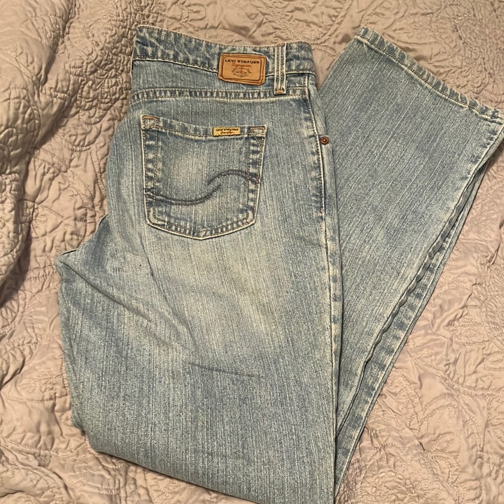 Light Denim Bootcut Levi Jeans